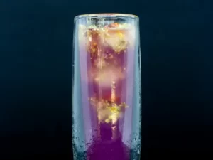 Butterfly Pea Flower And Lavender Gin And Tonic