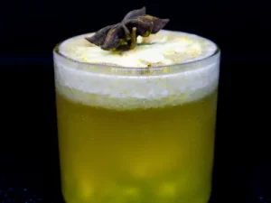 Sweet basil lemonade