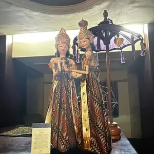 Traditional Wayang Golek Couple Set