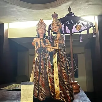 Traditional Wayang Golek Couple Set