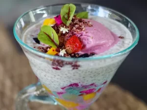 chia pudding (R,VG)