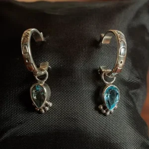 S/S N24 Earring Blue Topaz 06