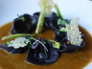 Squid Ink Slipper Lobster Tortellini