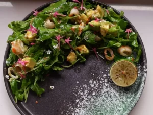 Chili And Lime Squid Salad