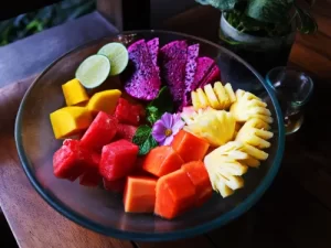 Tropical fruit platter