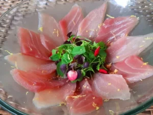 Tuna sashimi